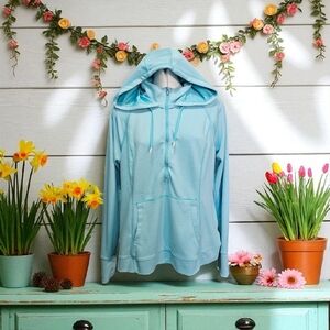 Soft Light Weight Hoodie With Stripes and Polka Dots